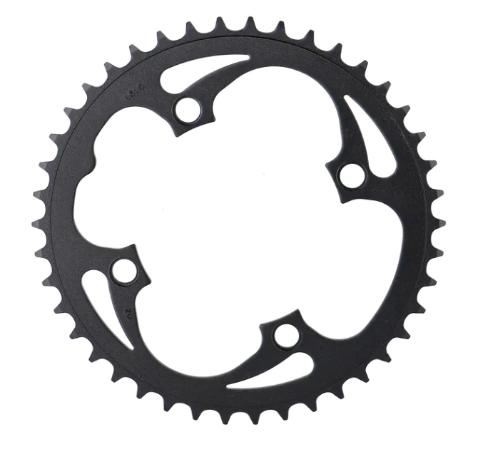 MTB Legacy Singlespeed Kettenblatt Alu, 104mm, 42T - schwarz