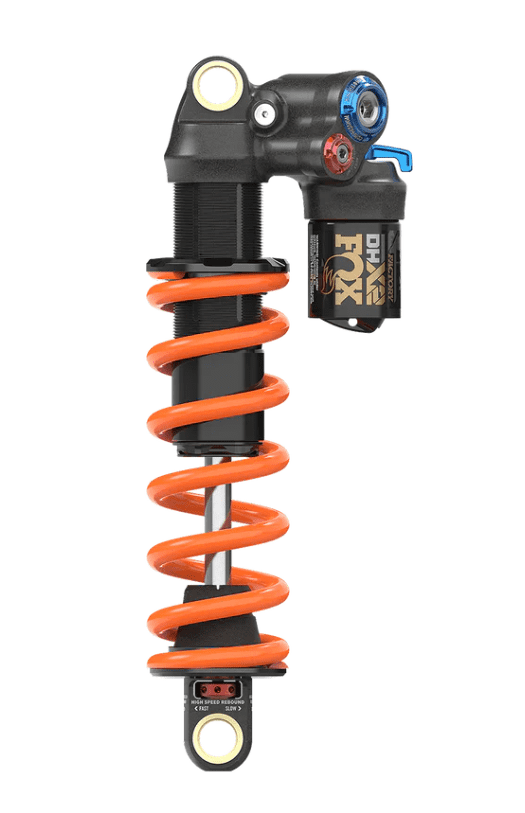 DHX2 Factory, 2pos-Adj, Metric, 230 x 60 mm - black/orange Fox Shox