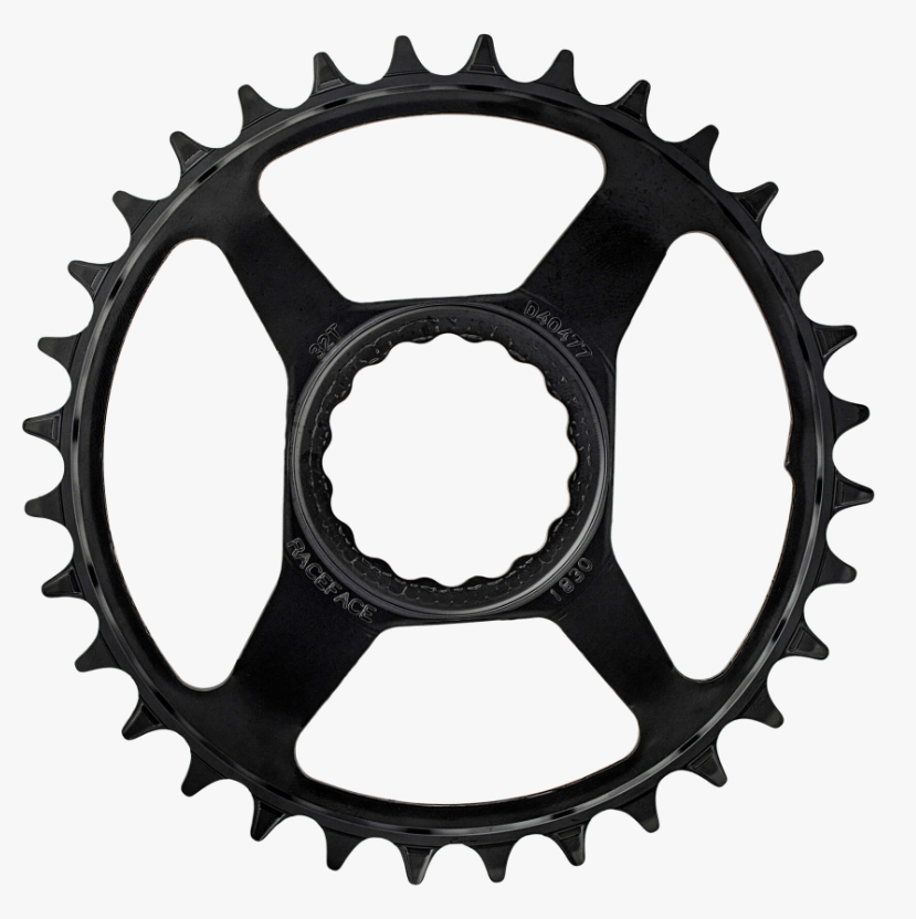 Cinch Direct Mount Narrow-Wide chainring - Steel - black