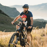 Pro EVO MTB Fotelik dziecięcy/komplet kierownicy - czarny