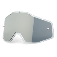 Lentille de remplacement anti-buée - Silver Flash Mirror/Clear