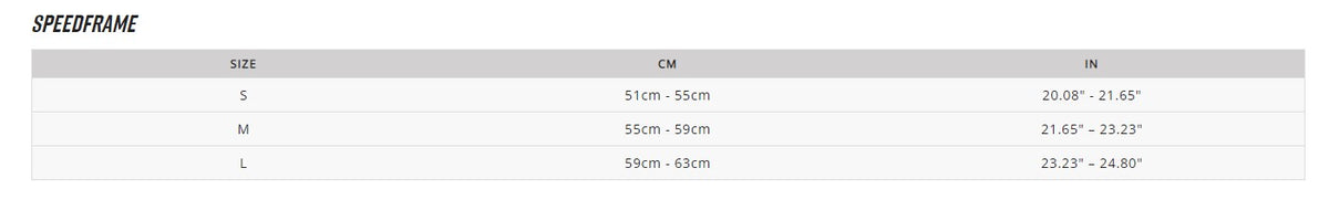 Speedframe PRO Helmet Blocked CE Boulder
