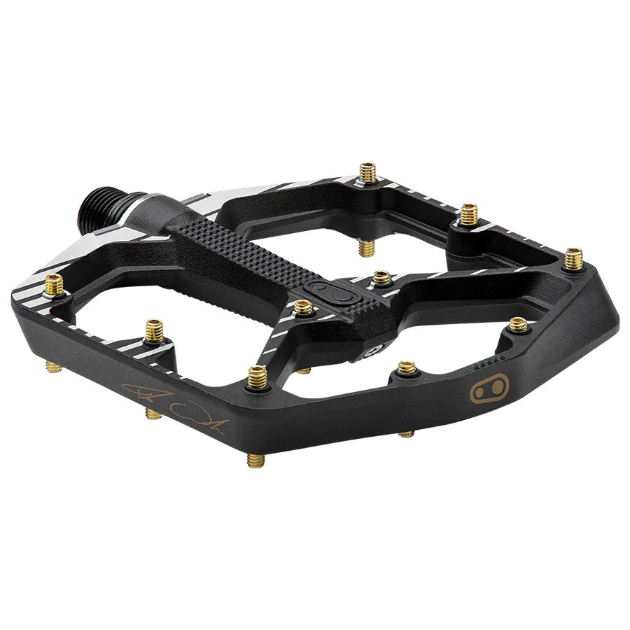 Stamp 7 Large Plattform-Pedal - Fabio Wibmer Signature Edition - Black/White