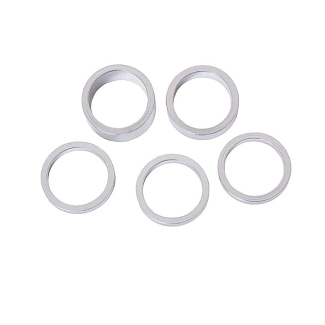 Tax rate spacer set 5-piece - 1 inch - Silver