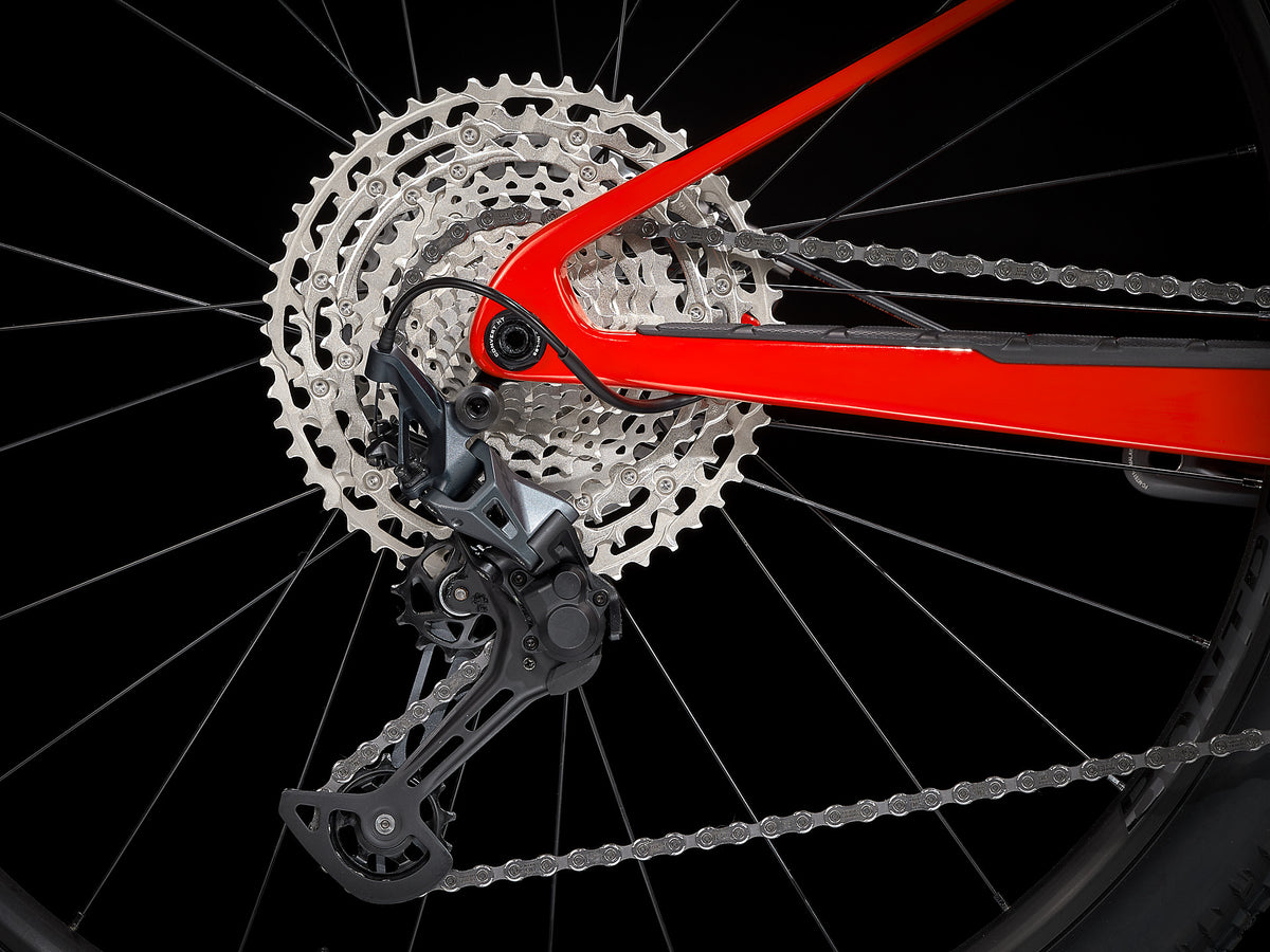 Supercaliber 9.6 Radioactive Red /Trek Black