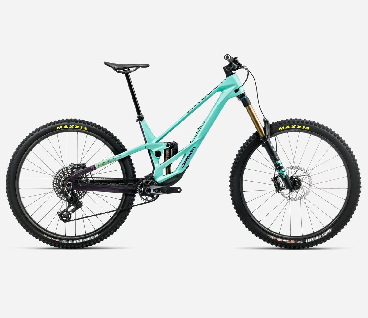RALLON E-LTD, 450 - Aloha Green/Fantasy Purple Carbon View (Gloss)