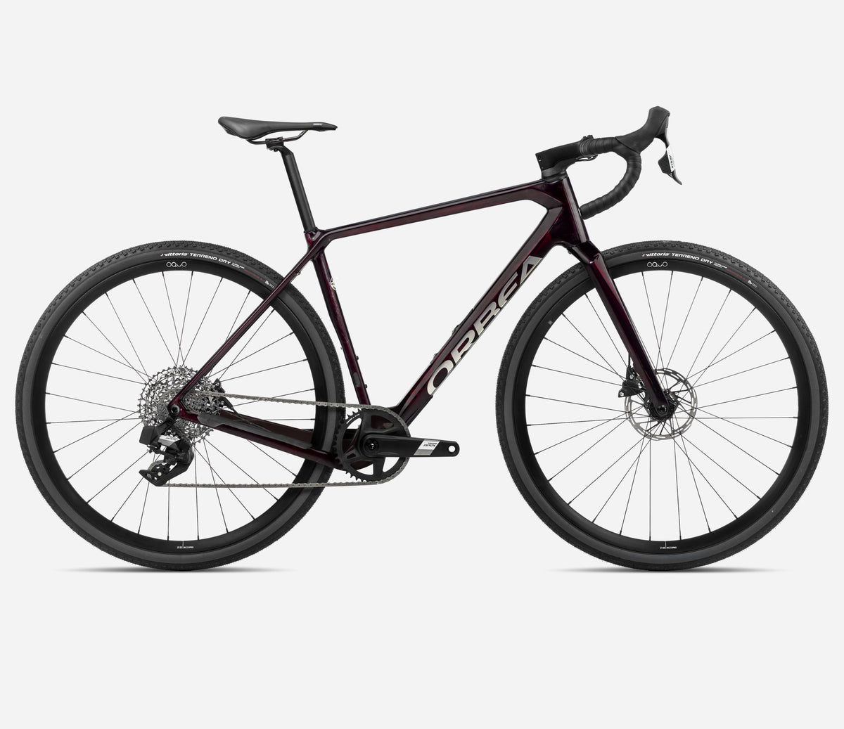 TERRA M41eTEAM 1X - Wine Red Carbon View