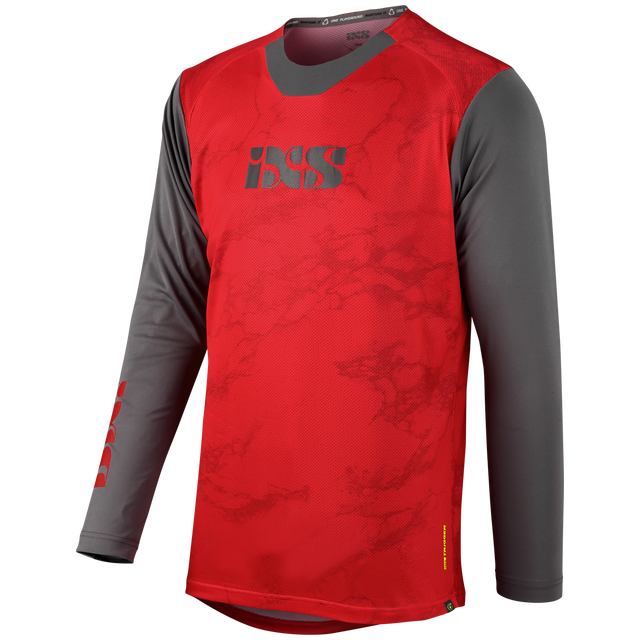 Trigger X Air Kindertrikot langärmlig - Rot/Grau iXS