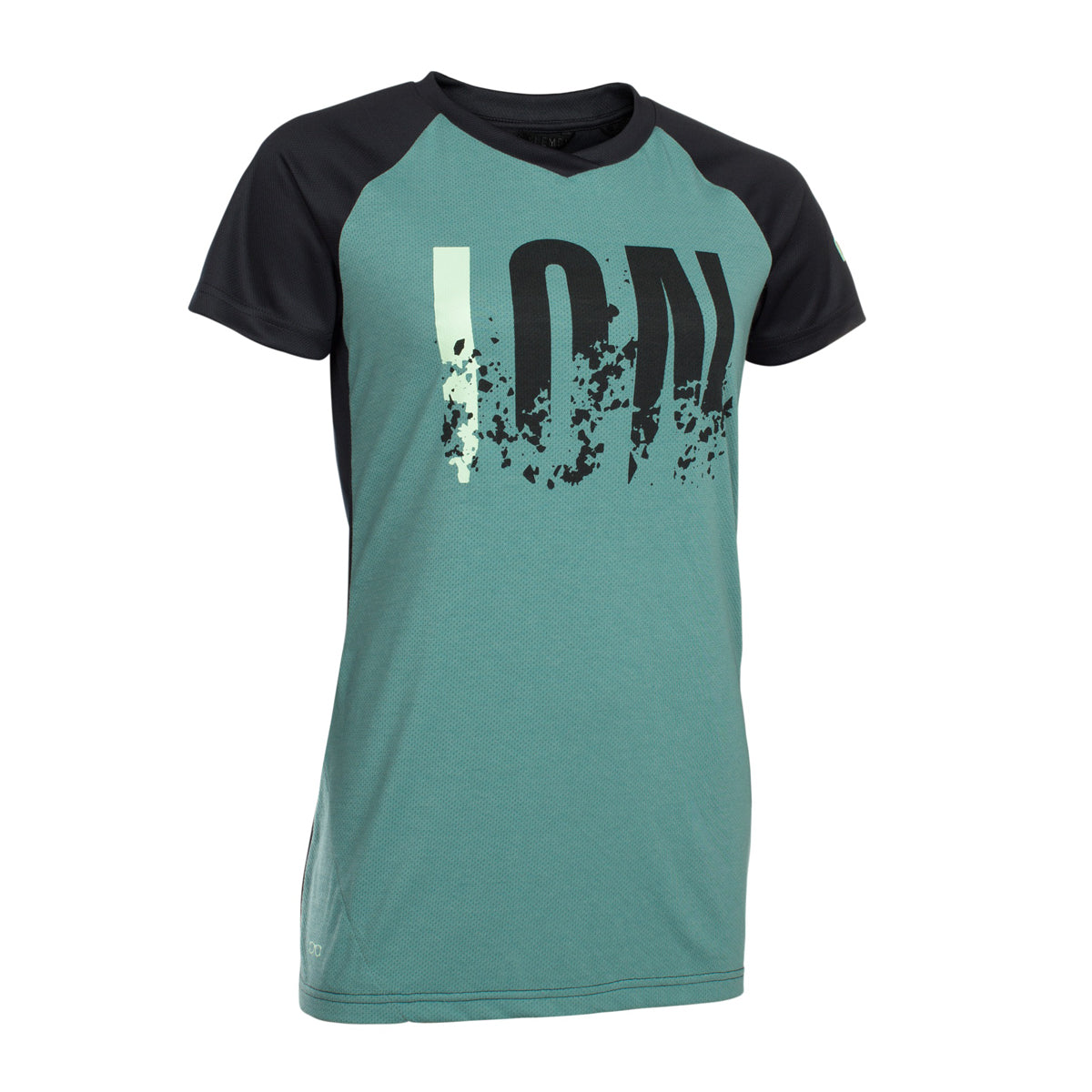 Tee SS Letters Scrub AMP WMS - Meeresgrün