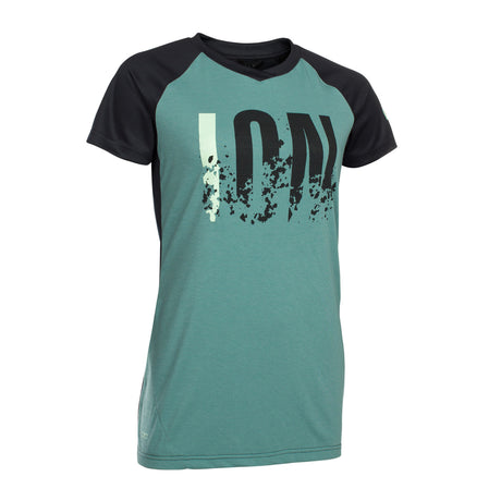 Tee SS Letters Scrub AMP WMS - Meeresgrün