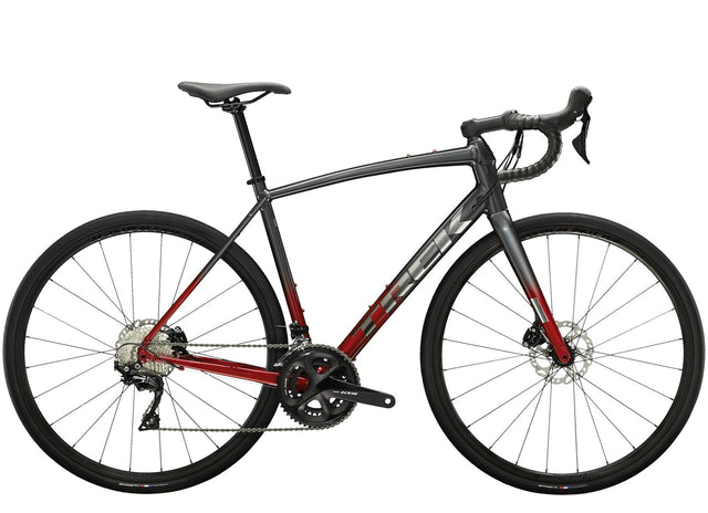 Domane AL 5 Disc Lithium Grey to Crimson Fade