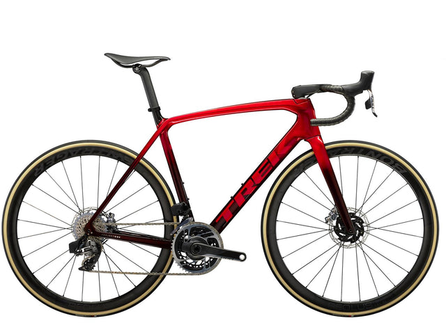 Emonda SLR 9 eTap Metallic Red Smoke to Red Carbon Smoke