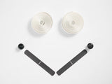 Gel Cork Handlebar Tape, 1.5 mm - white