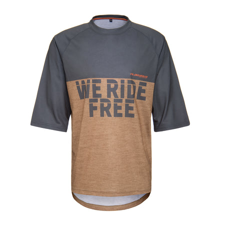 WRF - Jersey - Grau/Braun