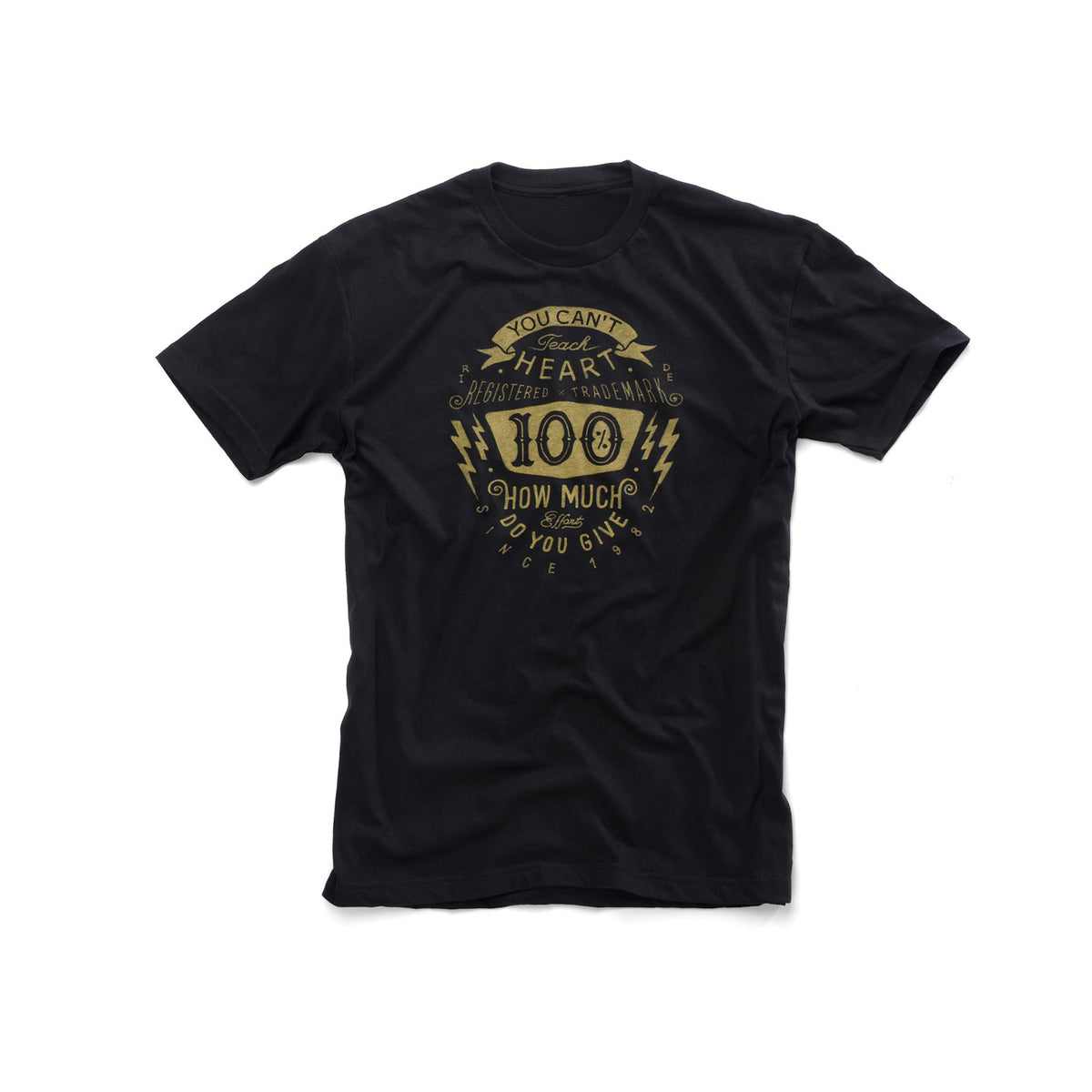 Fullface T-Shirt black/white - schwarz