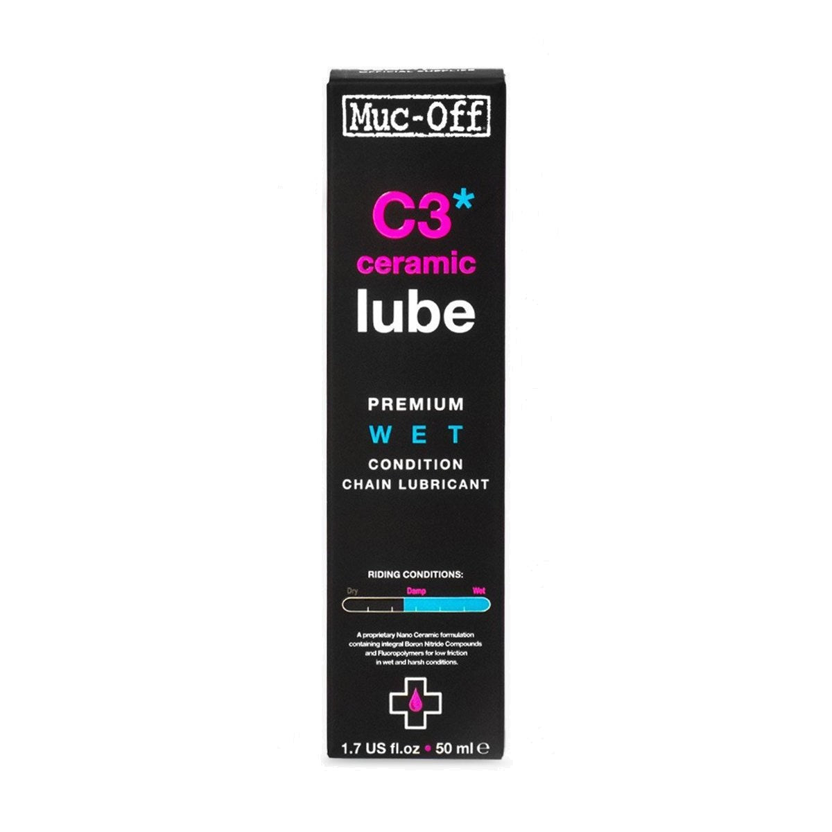 Lubrificante per catene C3 Wet Ceramic Lube - 50ml