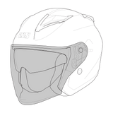 Visier iXS868 klar SV