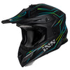 Motocross Helmet iXS189FG 2.0 black matt-yellow neon