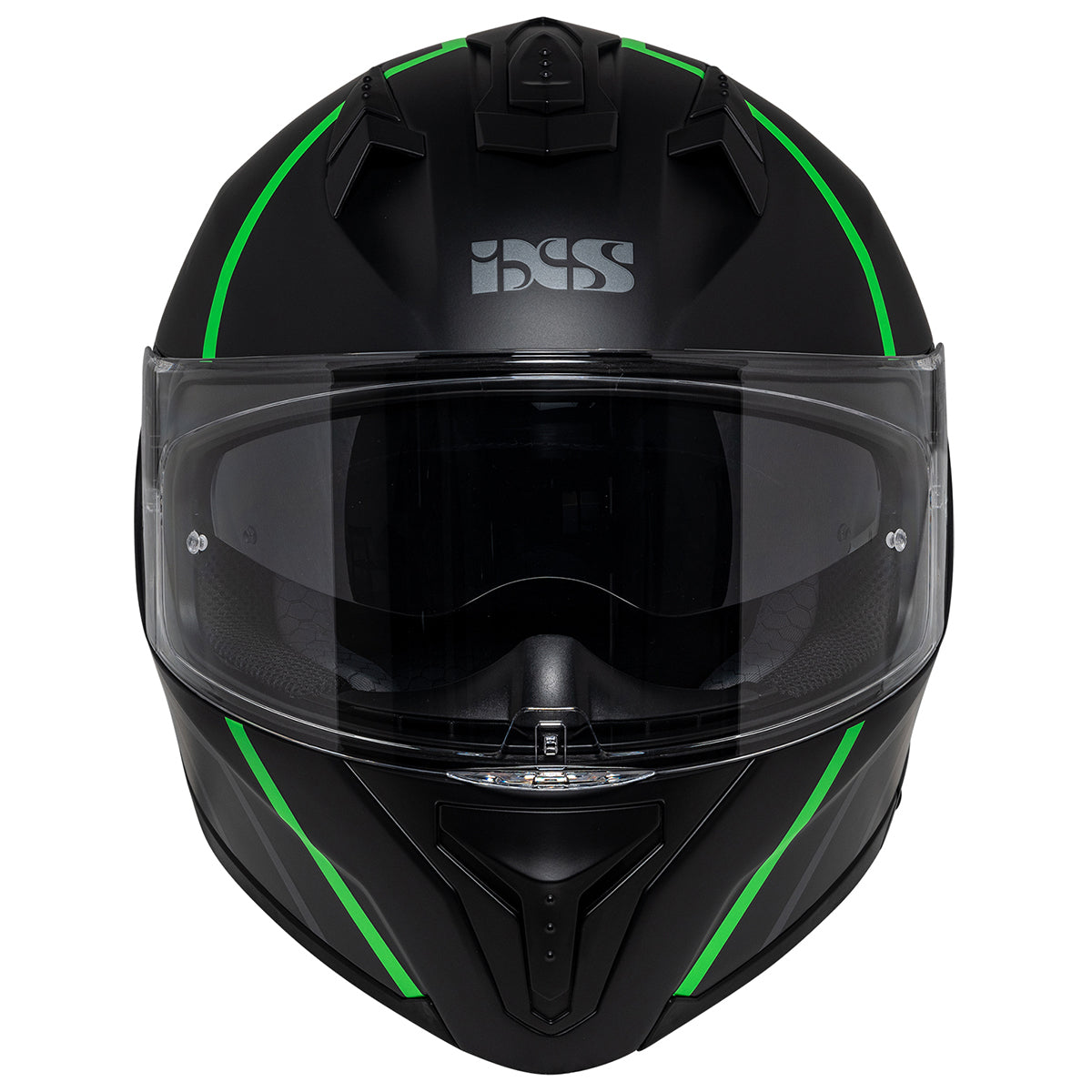 Integral Helm iXS217 2.0 schwarz matt-grün neon