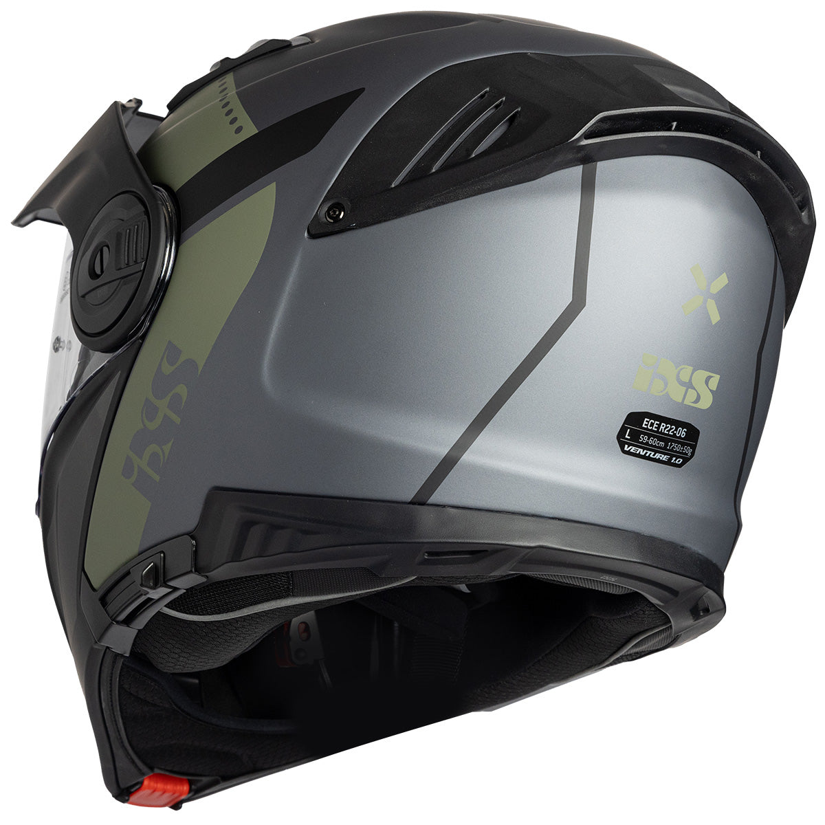 Klapphelm Venture 1.0 matt schwarz-anthrazit-oliv