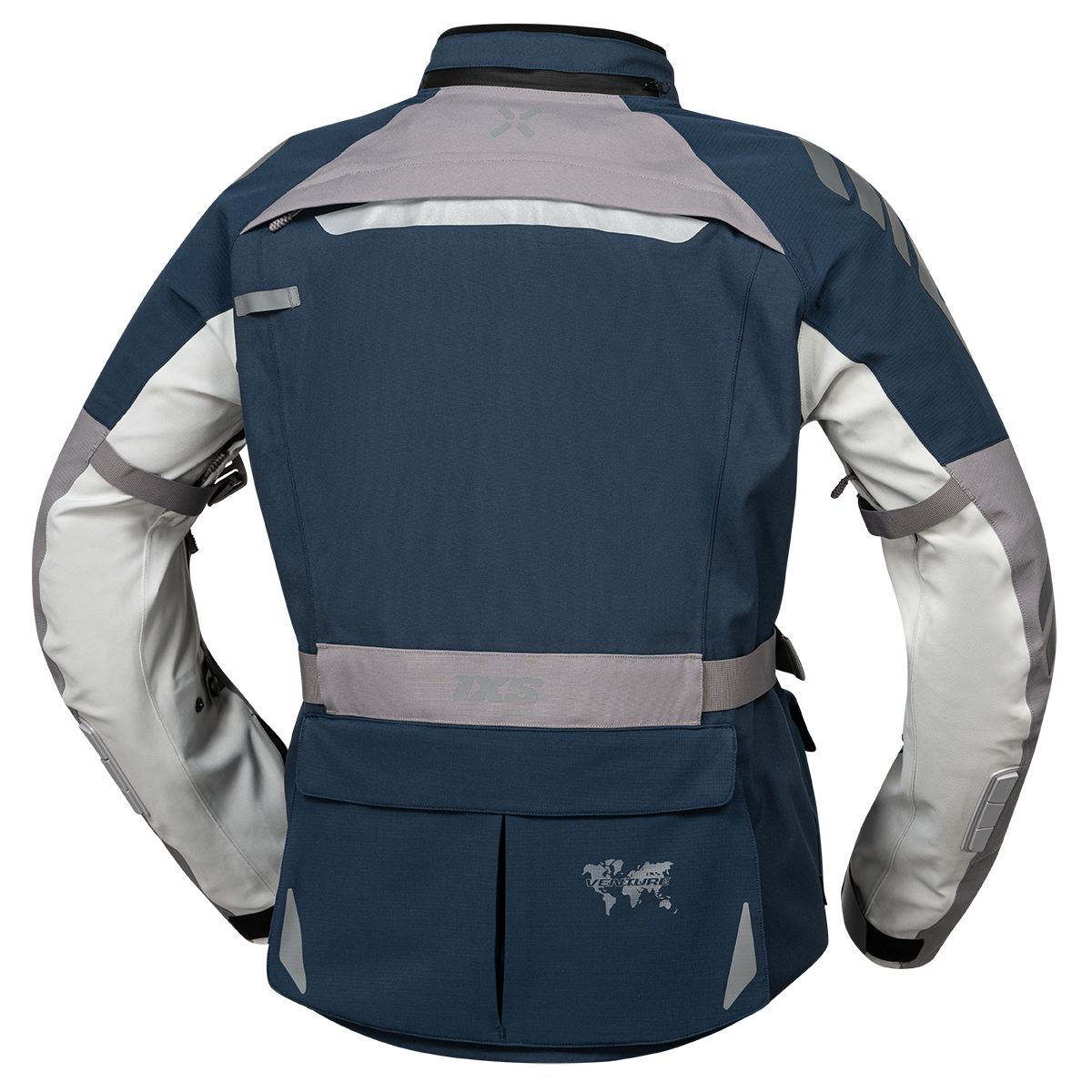 Venture-STX 1.0 Laminatjacke blau-hellgrau