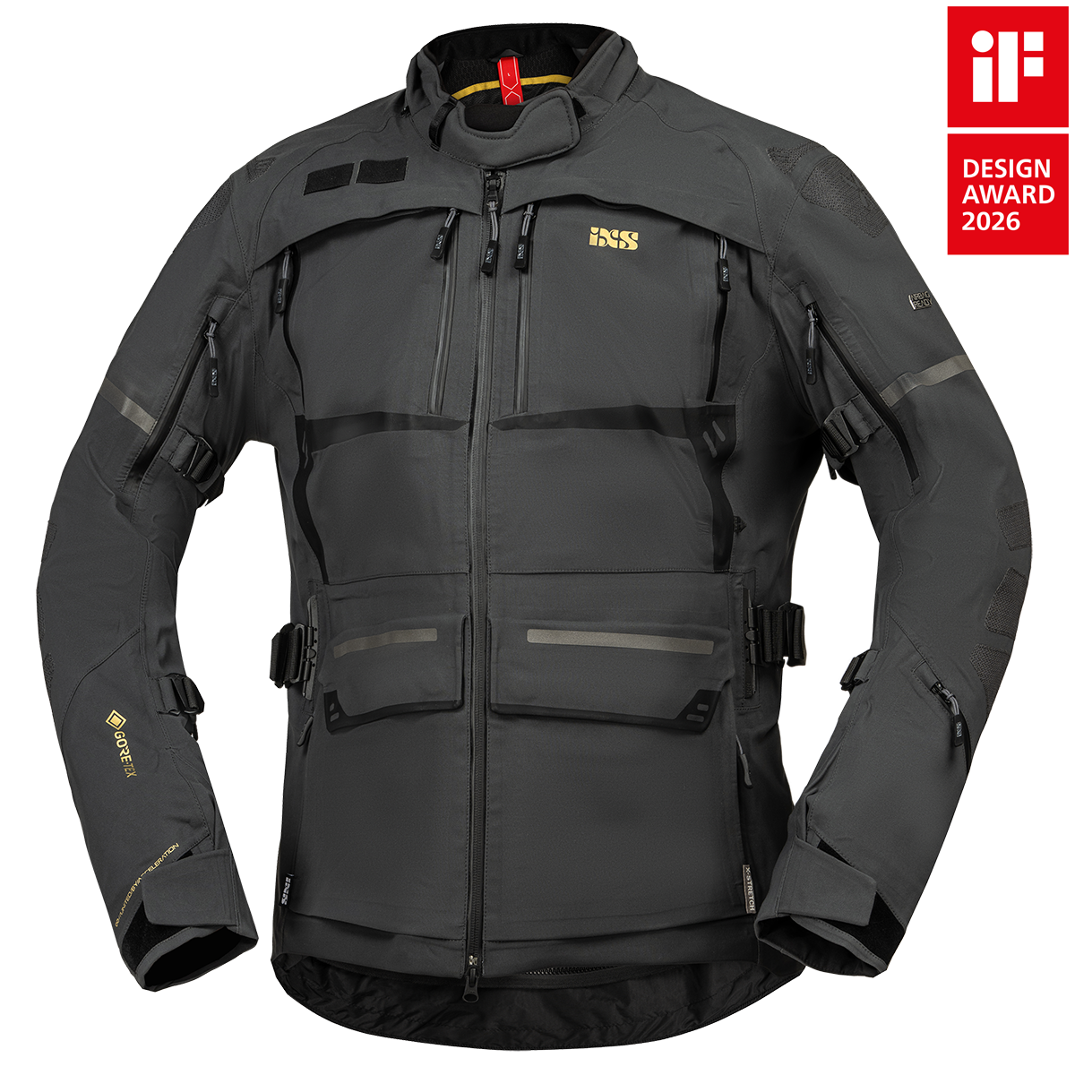 Tourster-GTX 1.0 Laminatjacke - dunkelgrau iXS