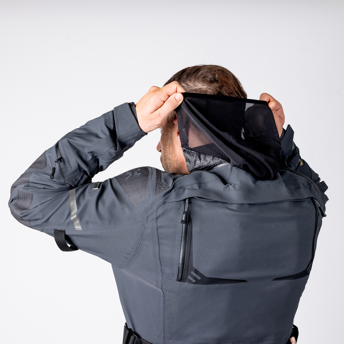 Tourster-GTX 1.0 Laminatjacke - dunkelgrau iXS