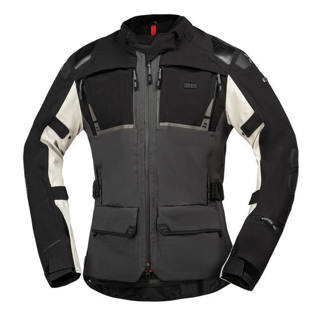 iXS-Tourster-STX 2.0 Laminatjacke - dunkelgrau-schwarz-cool grau-01