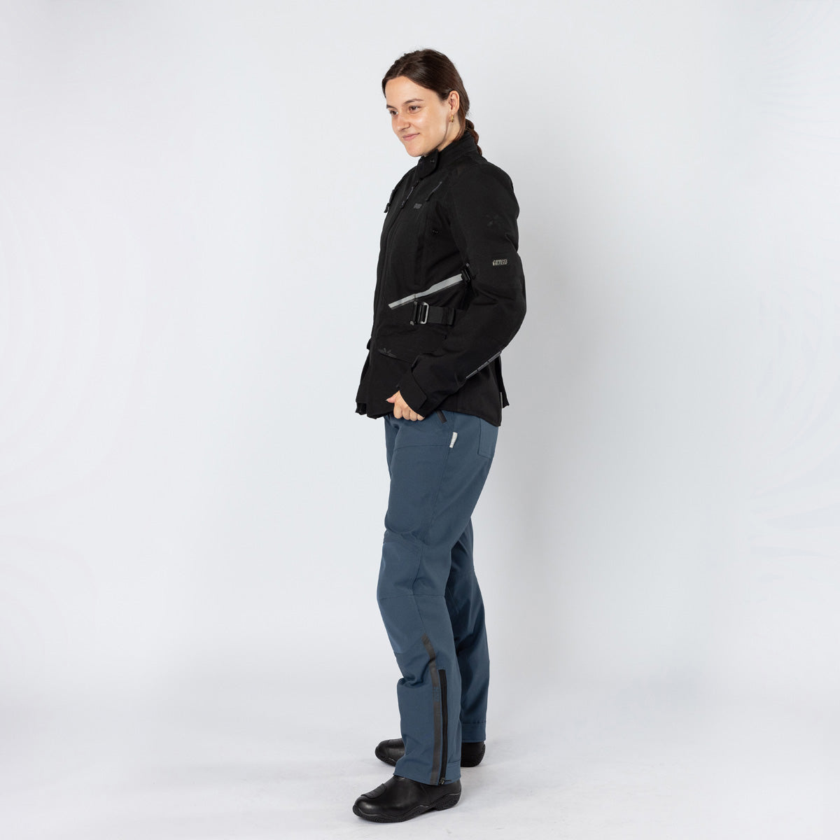 Damen Tourster-STX 1.0 Laminatjacke schwarz