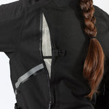 Damen Tourster-STX 1.0 Laminatjacke schwarz