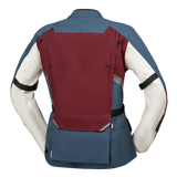 Damen Tourster-STX 1.0 Laminatjacke - weinrot-blau-cool grey iXS