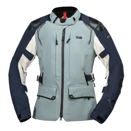 Tourster-STX 2.0 WMS Laminatjacke - dunkelblau-blau grau-cool grau iXS