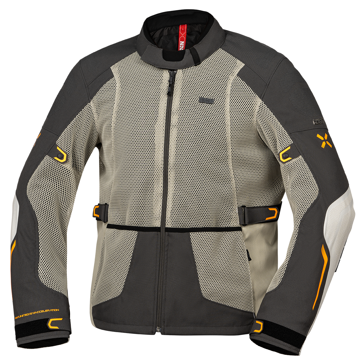 Tourster-BigAir 1.0 Jacke steingrau-dunkelgrau-orange