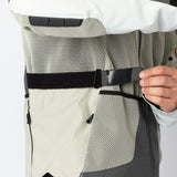 Tourster-BigAir 1.0 Jacke steingrau-dunkelgrau-orange