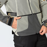 Tourster-BigAir 1.0 Jacke steingrau-dunkelgrau-orange