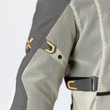 Tourster-BigAir 1.0 Jacke steingrau-dunkelgrau-orange