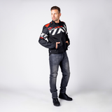 Rapid-STX 2.1 Chaqueta laminada - negro-rojo-gris