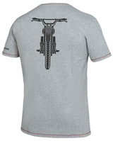 T-Shirt Motorcycle Passion - grau iXS