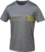 Team T-Shirt Function - grau-gelb fluo iXS