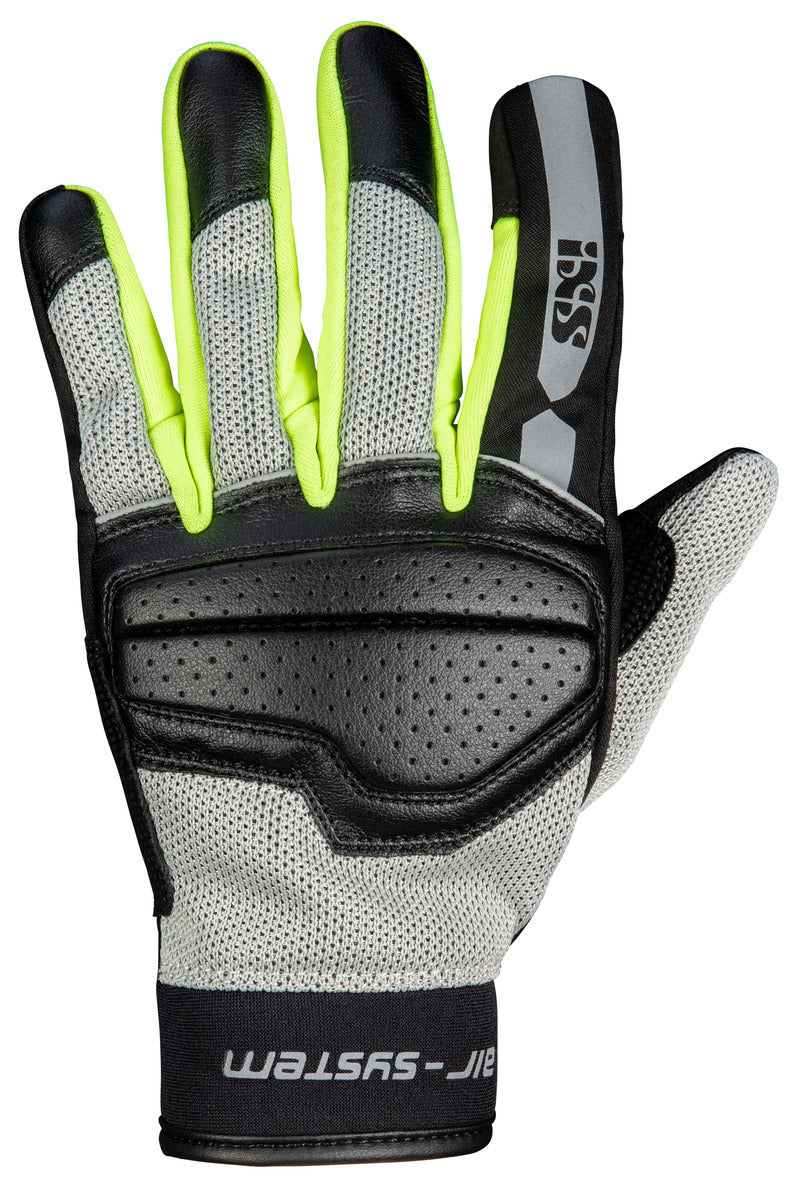 Classic Damen Handschuh Evo-Air schwarz-hellgrau-neon gelb iXS