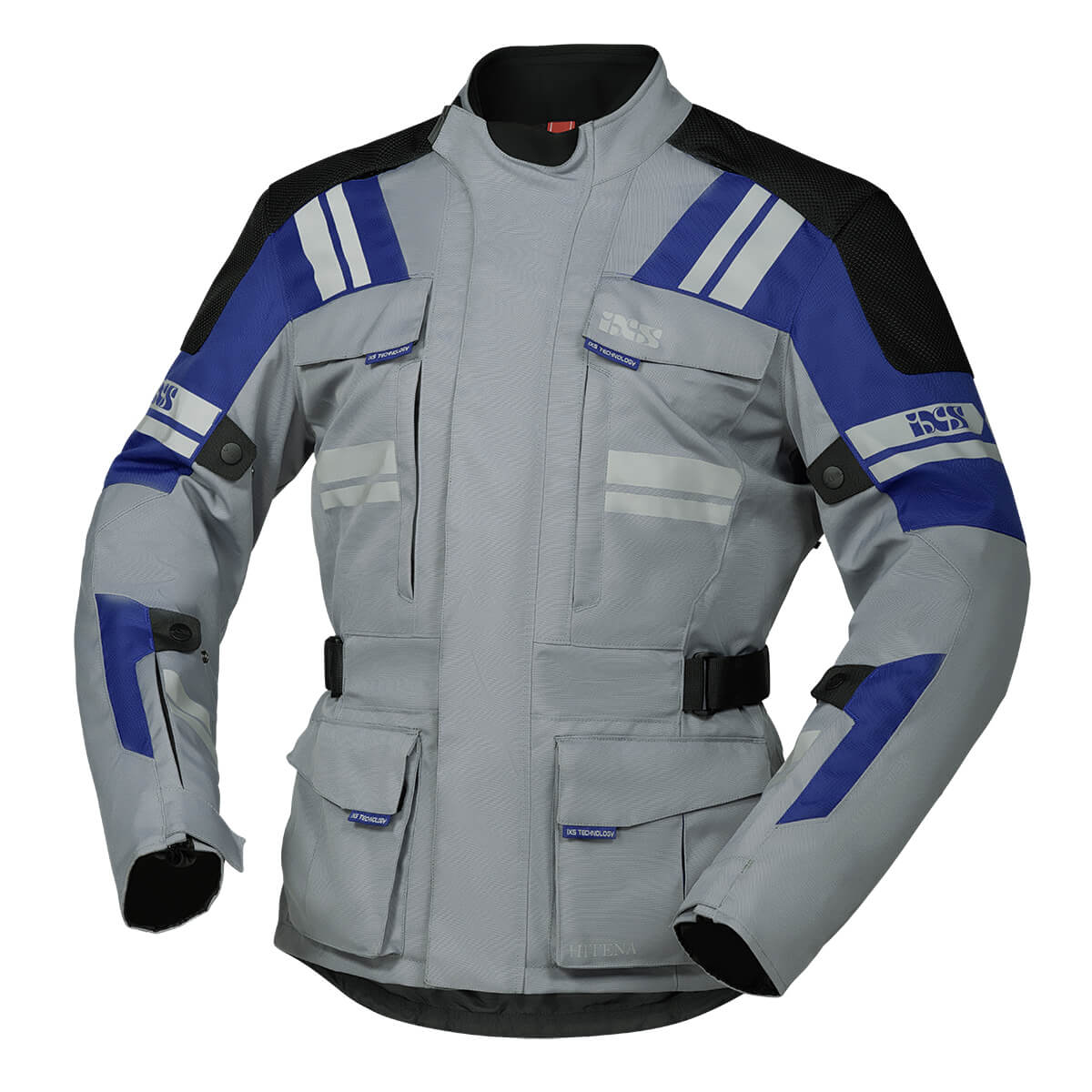 Jacke Tour Blade-ST 2.0 - grau-blau-schwarz iXS