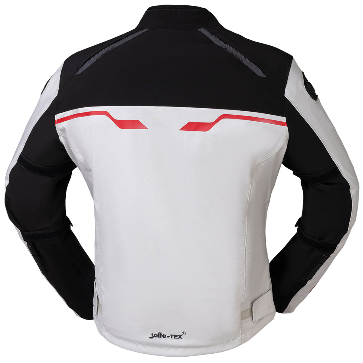 Veste de sport Hexalon-ST blanc-noir-rouge
