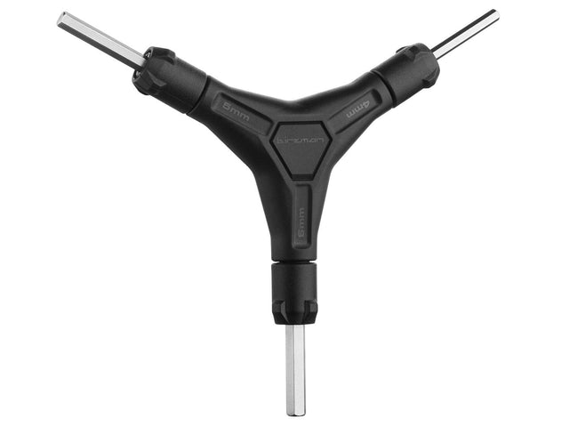 Y-Grip-S 4/5/6mm Hex Key, black
