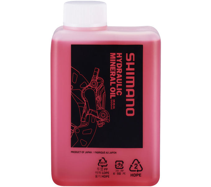 Minerale olie voor Shimano schijfremmen