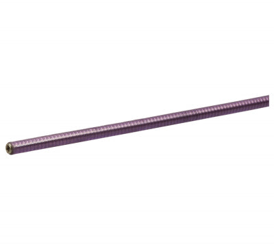 Vintage Edelstahl Schaltzughülle 2m x 4mm - Clear Purple