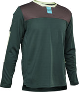 Youth Defend Long Sleeve Jersey - emerald
