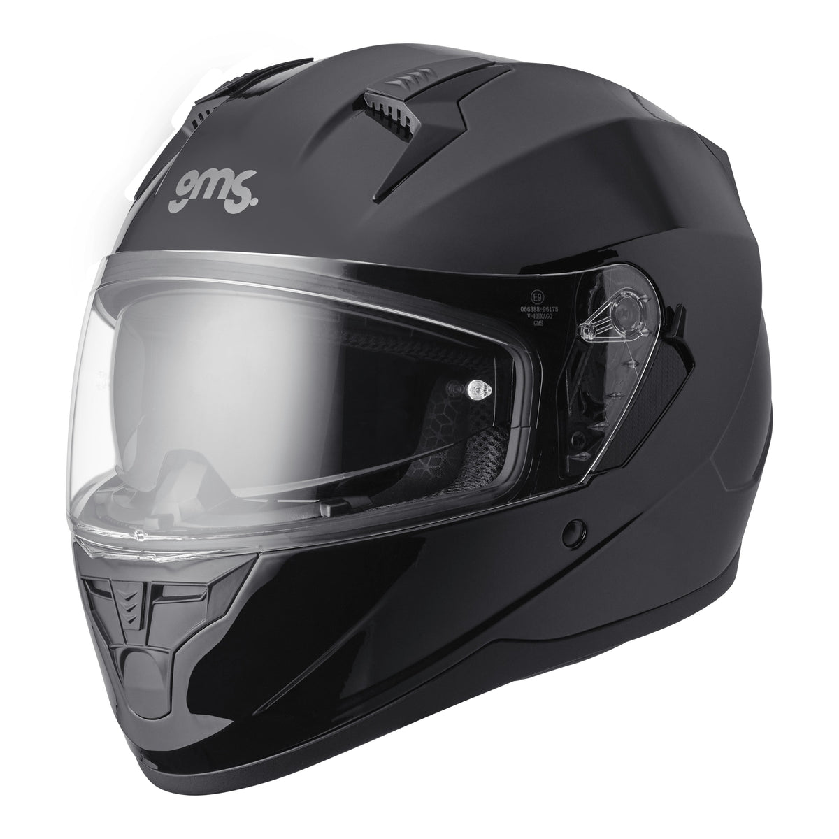 Integralhelm Hexago schwarz