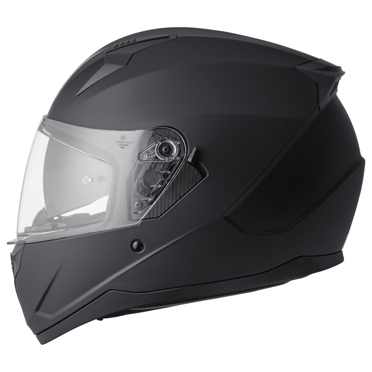 Integralhelm Hexago matt schwarz
