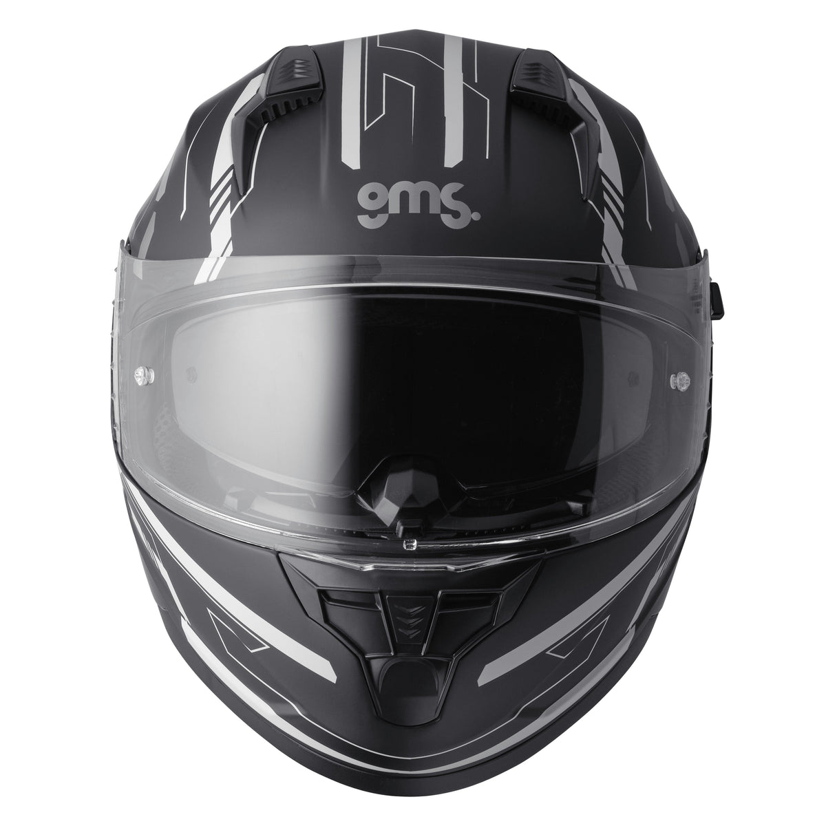 Integralhelm Hexago Graphic matt-grau