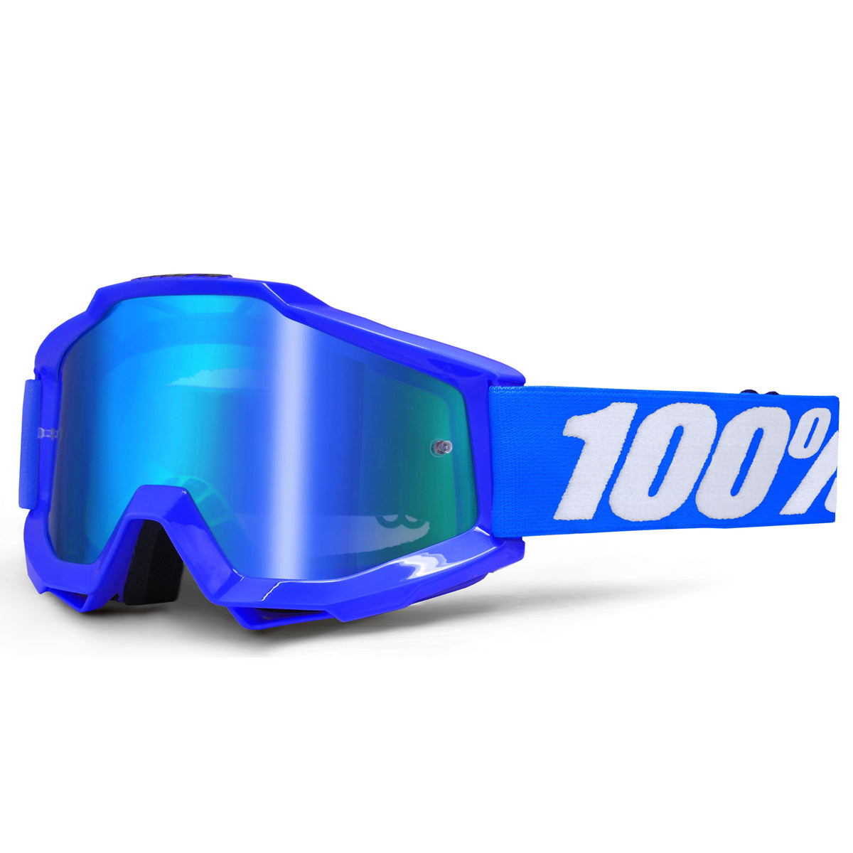Accuri MX Goggles - Reflex Blue - mirrored